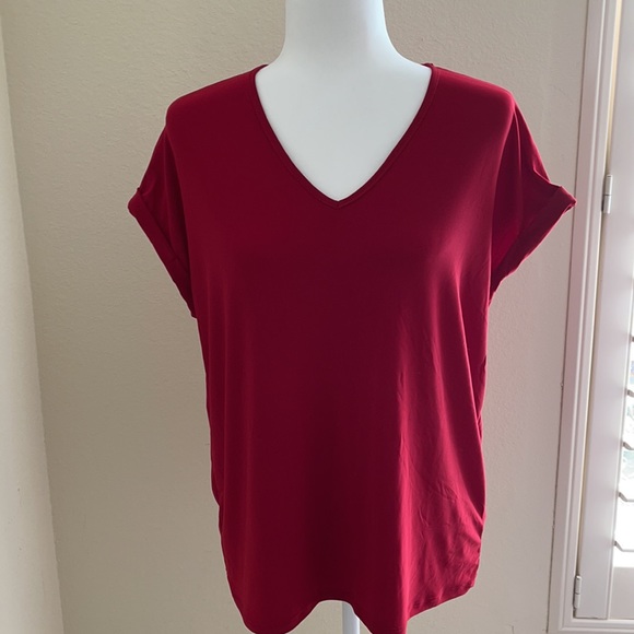 Wine colored top - Picture 1 of 8
